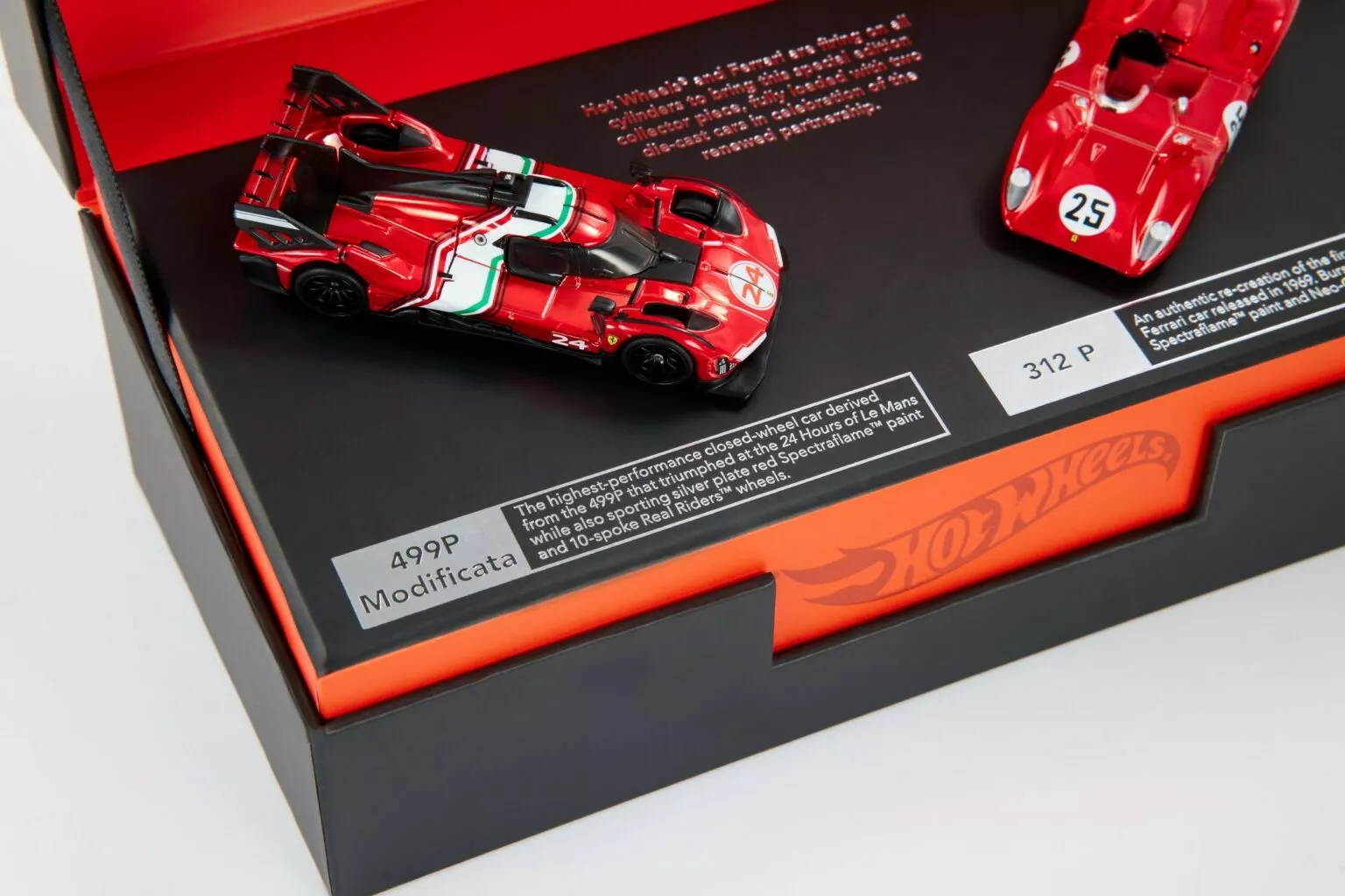 Ferrari Heritage Verpackung von Hot Wheels
