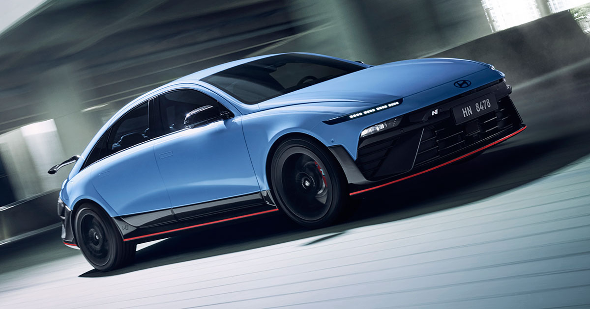 Hyundai Ioniq 6 N beim Goodwood Festival of Speed Hyundai Ioniq 6 N beim Goodwood Festival of Speed