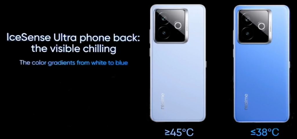 Rückseite des IceSense Ultra Smartphones Rückseite des IceSense Ultra Smartphones