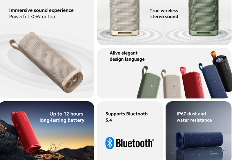 Verpackung des Xiaomi Sound Outdoor