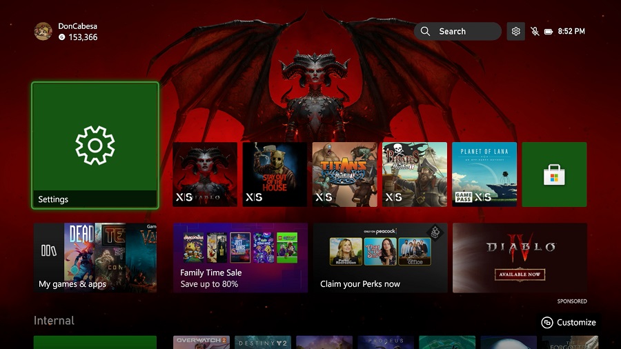 Kostenloses, von Diablo IV inspiriertes dynamisches Thema für Xbox-Konsolen verfügbar-2