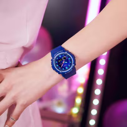 Casio-Uhren mit Regenbogen-Design Casio-Uhren mit Regenbogen-Design