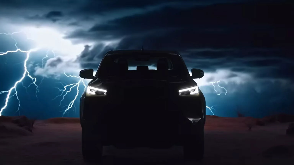 Teaser des neuen Toyota Hilux 1