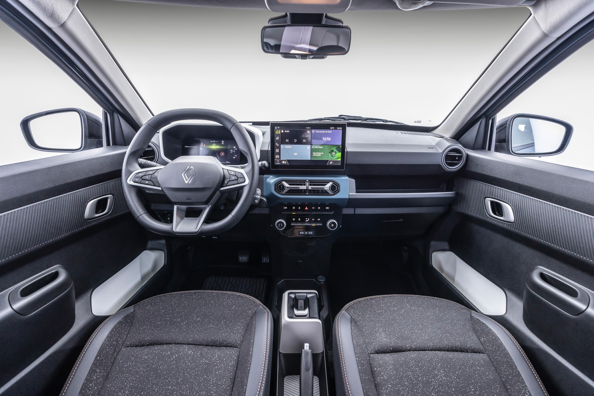 Renault Kwid E-Tech Electric interior Renault Kwid E-Tech Electric interior