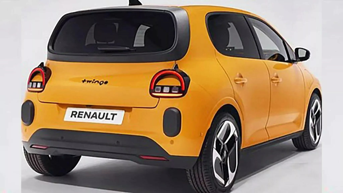 Seitenansicht der vierten Generation Renault Twingo
