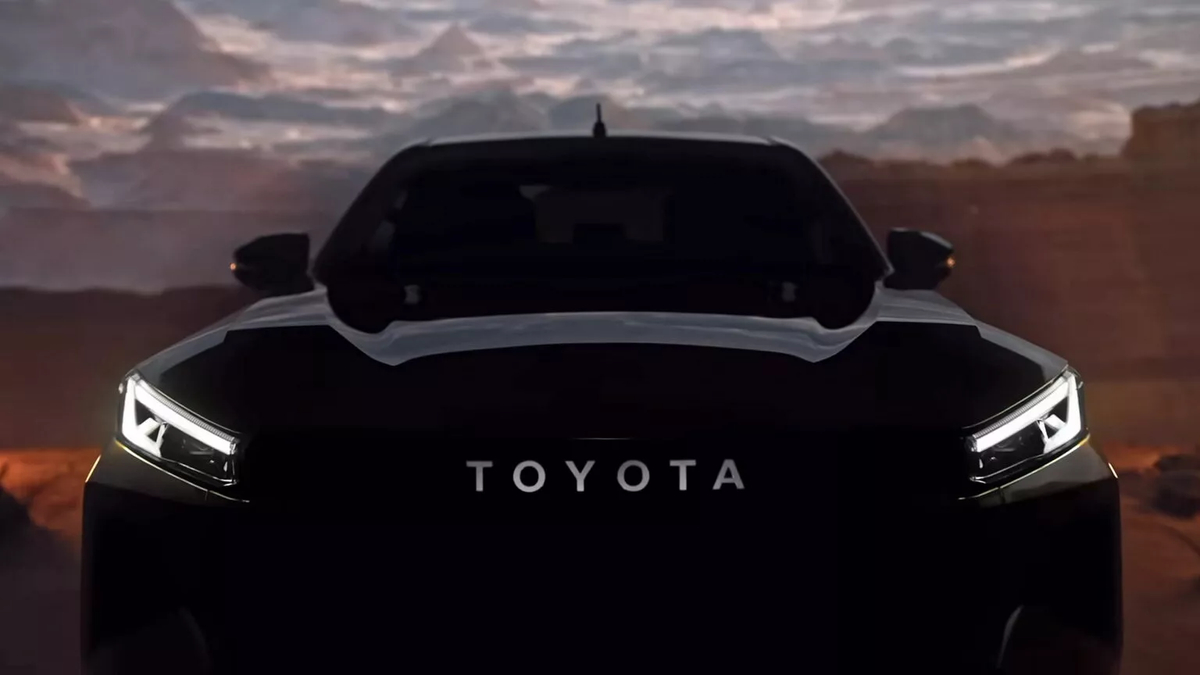 Teaser des neuen Toyota Hilux 2