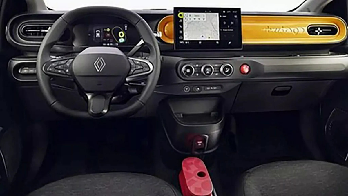 Innenraum der vierten Generation Renault Twingo