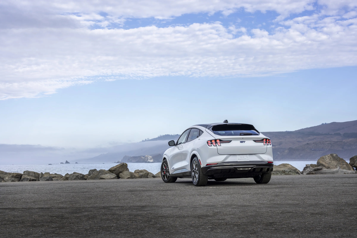 Ansicht des Ford Mustang Mach-E California Special Ansicht des Ford Mustang Mach-E California Special