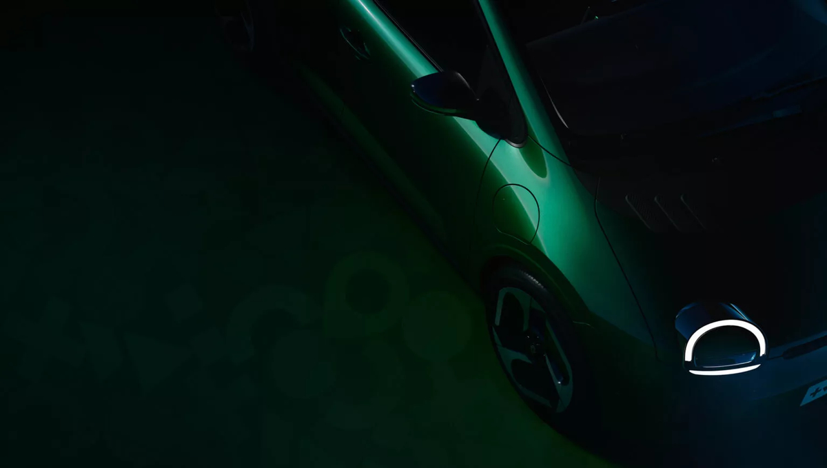 Ansicht des Hecks des Renault Twingo