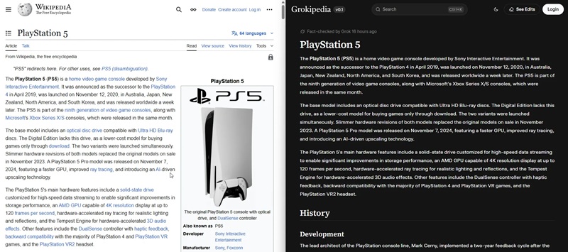 Grokipedia-Bild Grokipedia-Bild