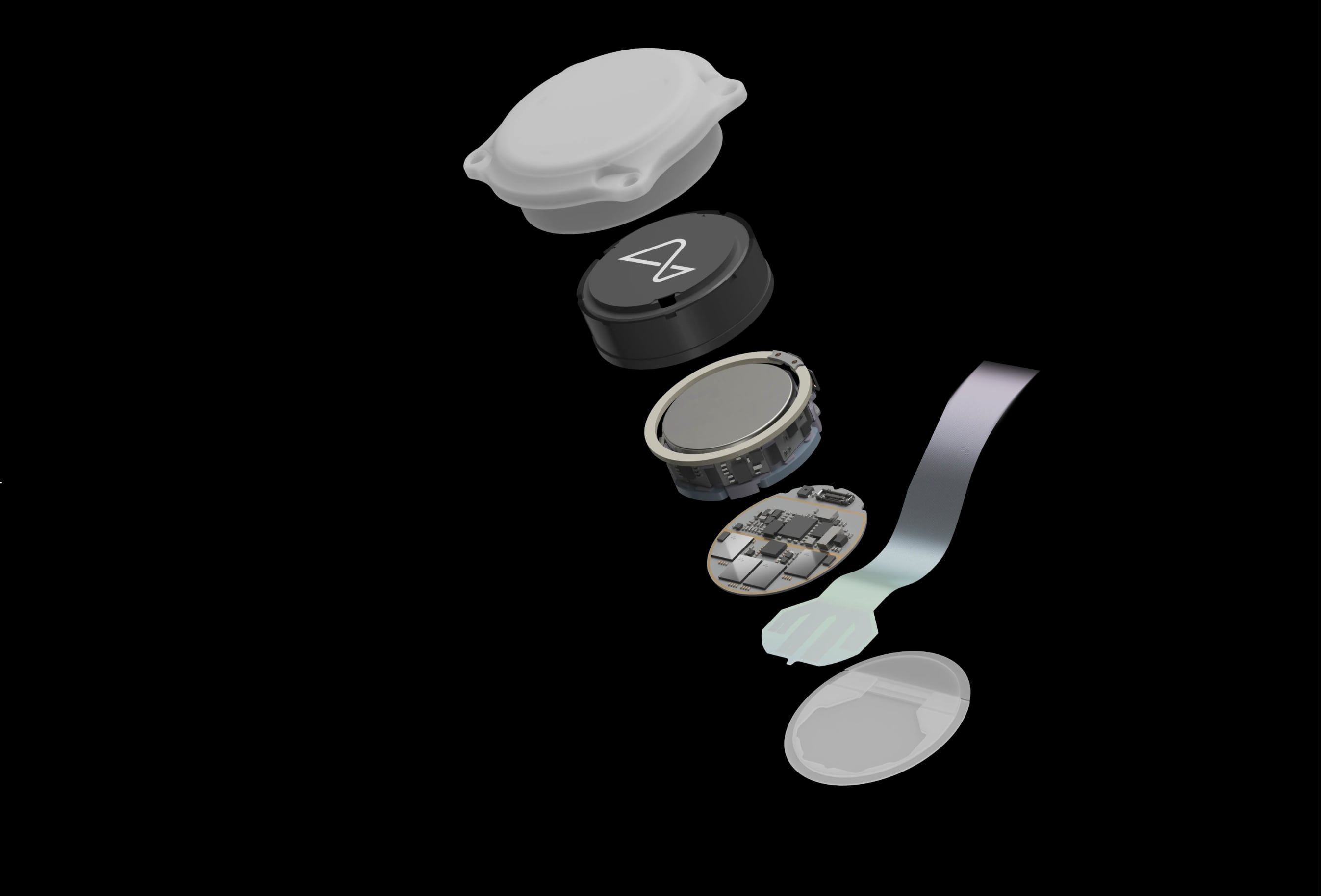 Das Neuralink-Implantat. Illustration: Neuralink Neuralink-Implantat