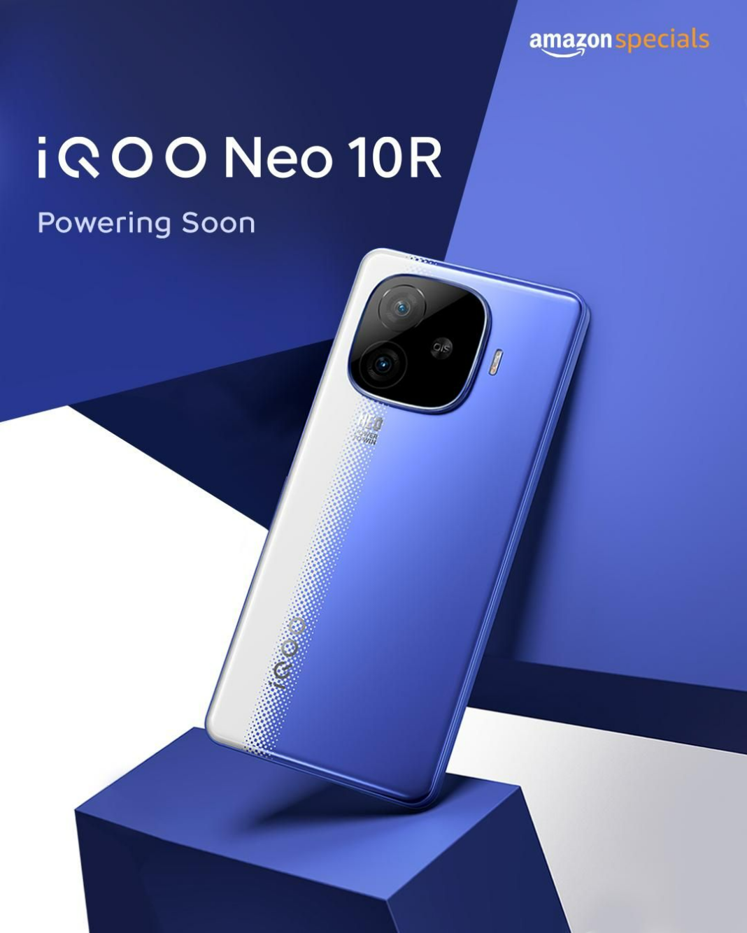 iQOO Neo 10R in der Farbe Raging Blue iQOO Neo 10R in der Farbe Raging Blue