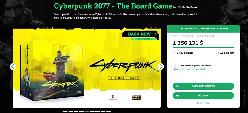 In nur wenigen Stunden sammelten die Spieler fast 1,5 Millionen Dollar für die Desktop-Version von Cyberpunk 2077: Die Entwickler präsentierten einen ausführlichen Trailer des Spiels-2