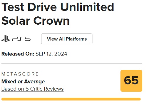 Test Drive Unlimited's Solar Crown Rennspiel Test Drive Unlimited erhält mäßige Kritiken und wird für seine langweilige offene Welt und technische Probleme kritisiert-2 Test Drive Unlimited's Solar Crown Rennspiel Test Drive Unlimited erhält mäßige Kritiken und wird für seine langweilige offene Welt und technische Probleme kritisiert-2
