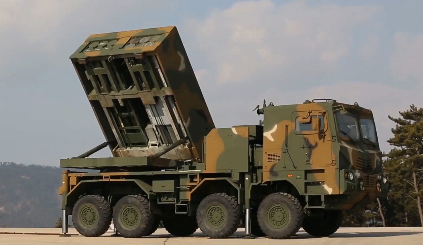 Der selbstfahrende Raketenwerfer K239 Chunmoo. Illustration: Wikipedia