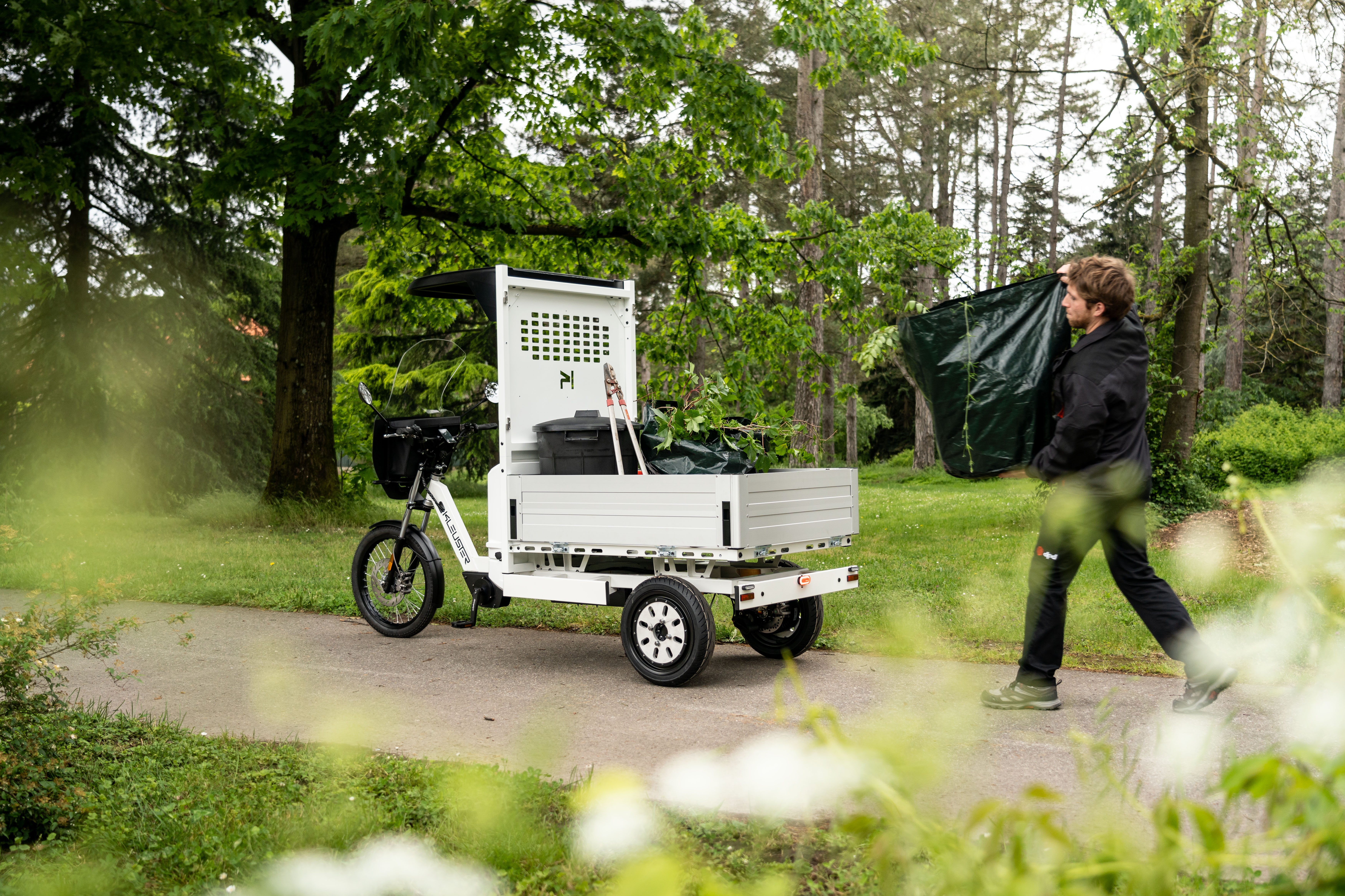 Kleuster 350 mit einer Ladung Kleuster 350 mit einer Ladung
