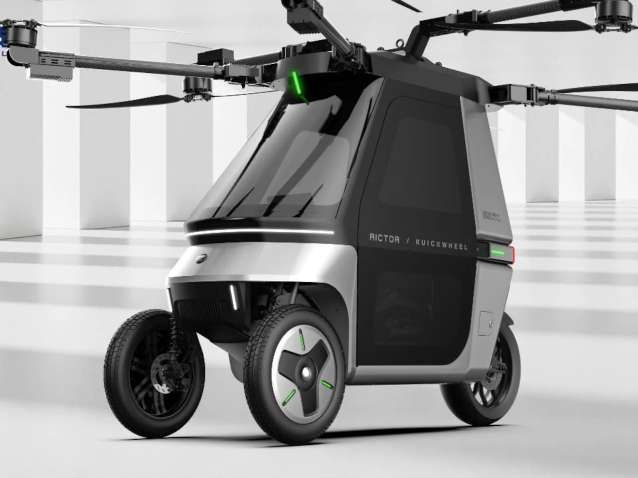 Das Gesicht des Kuickwheel Skyrider X6 Das Gesicht des Kuickwheel Skyrider X6