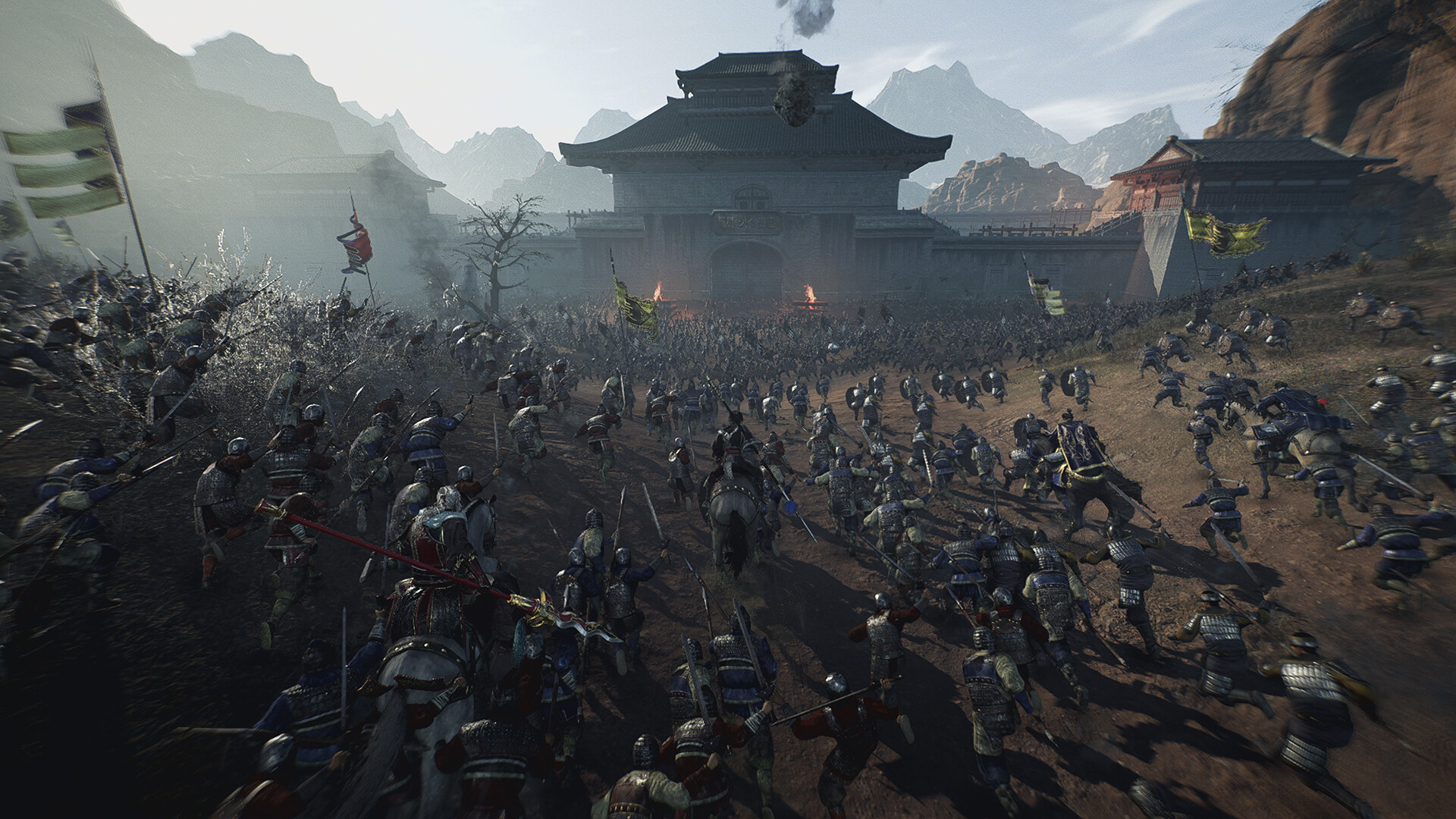 Eine Szene aus dem Spiel DYNASTY WARRIORS: ORIGINS Eine Szene aus dem Spiel DYNASTY WARRIORS: ORIGINS