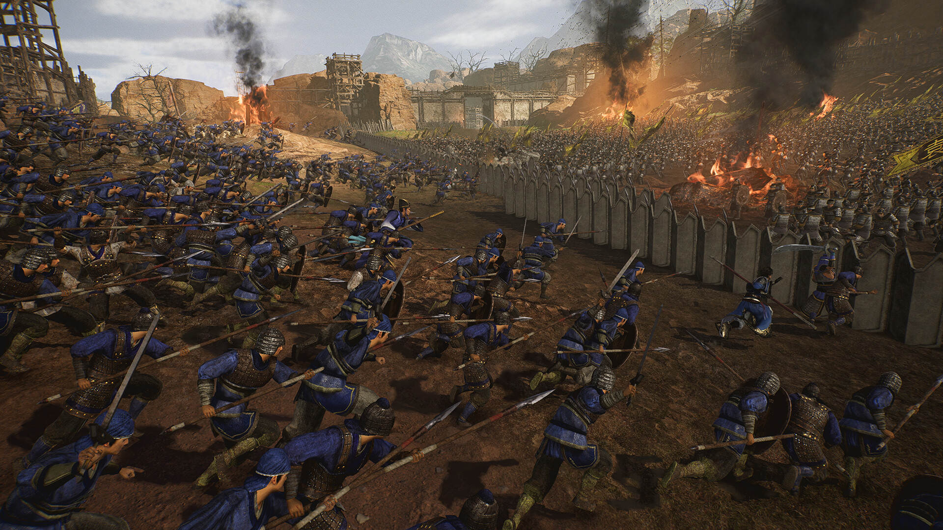 Die Schlacht in DYNASTY WARRIORS: ORIGINS Die Schlacht in DYNASTY WARRIORS: ORIGINS