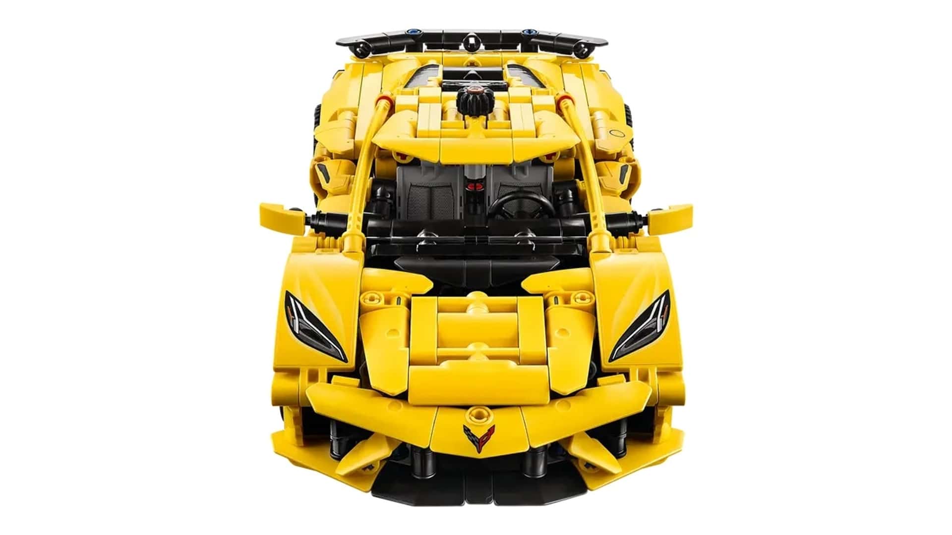 Lego Technic Corvette Stingray C8 Modell in der Seitenansicht Lego Technic Corvette Stingray C8 Modell in der Seitenansicht