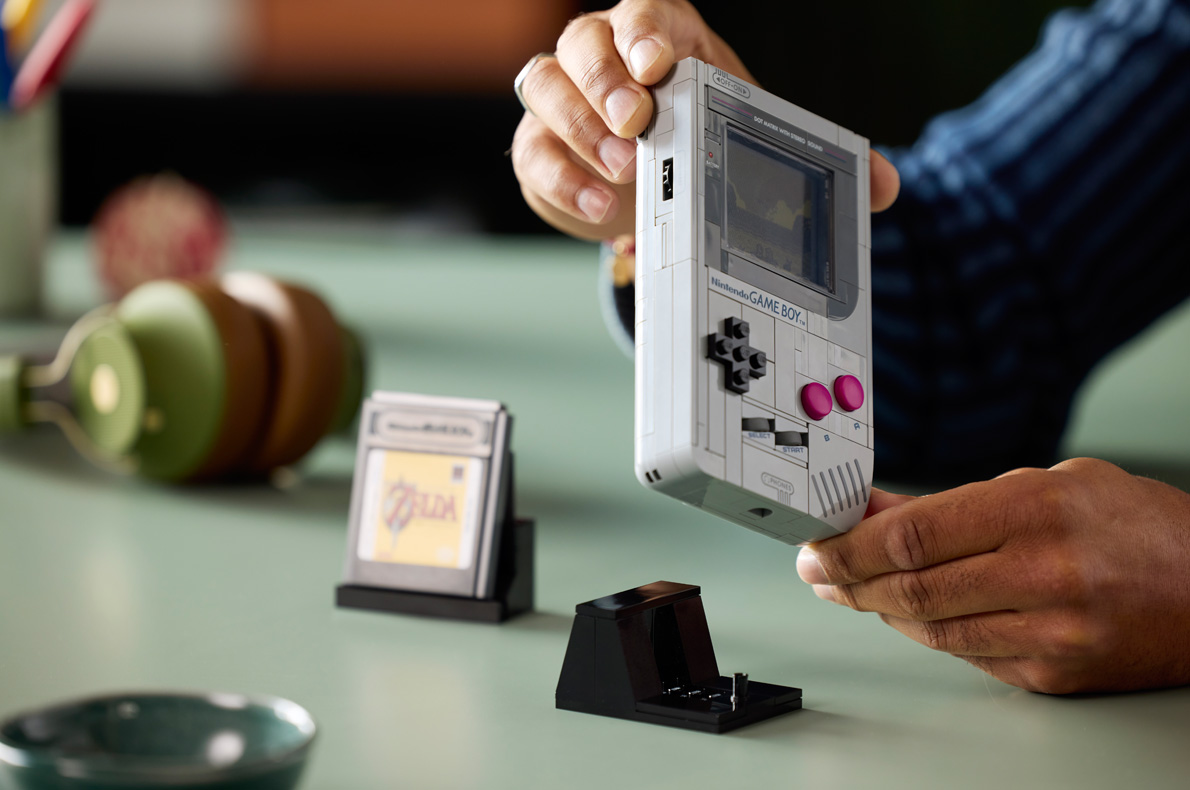 LEGO Game Boy lentikularer Bildschirm