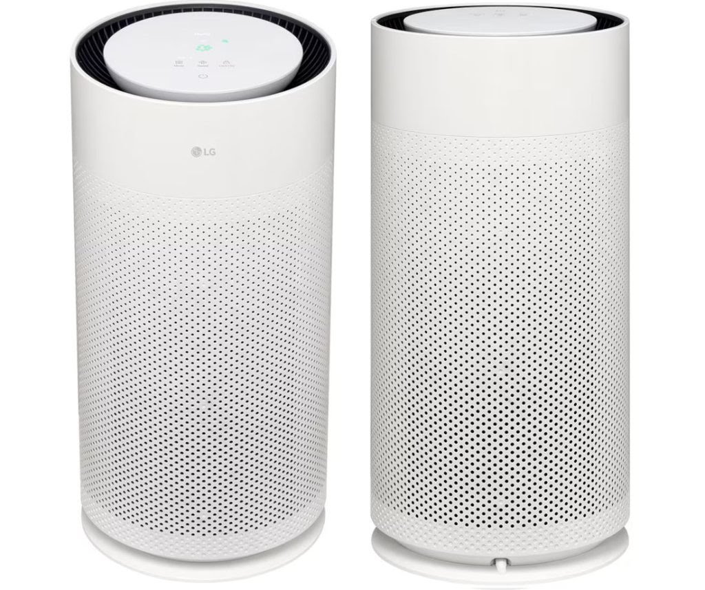 LG PuriCare AeroHit Luftreiniger in Aktion LG PuriCare AeroHit Luftreiniger in Aktion