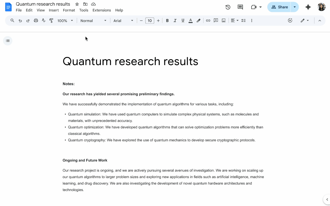 Google Docs verwandelt Texte mit Gemini KI in Audio-Versionen