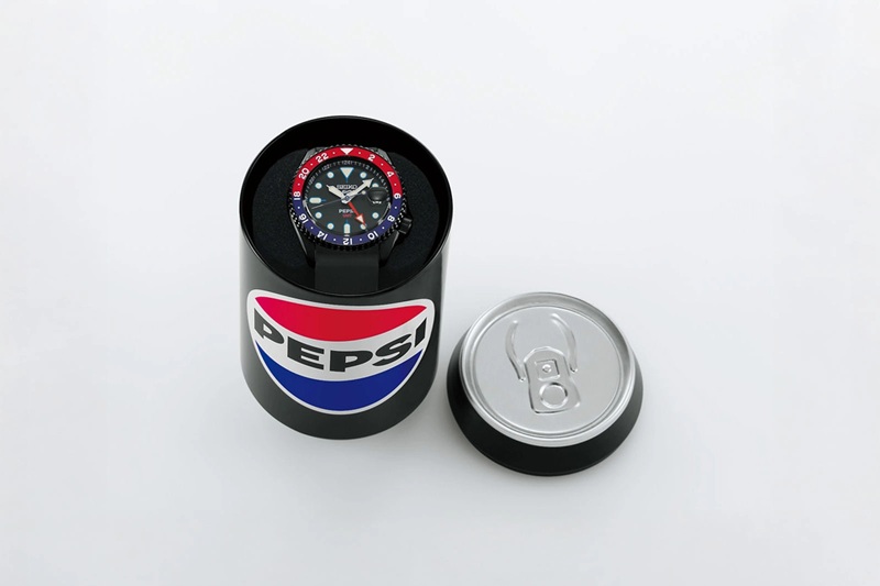 Seiko 5 Sports x Pepsi GMT design Seiko 5 Sports x Pepsi GMT design