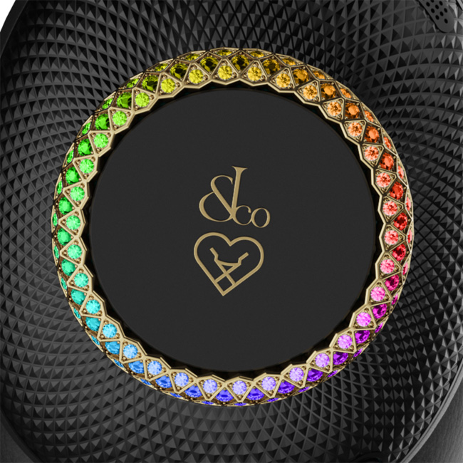 Loewe x JacobCo Noir Rainbow Headphones Loewe x JacobCo Noir Rainbow Headphones