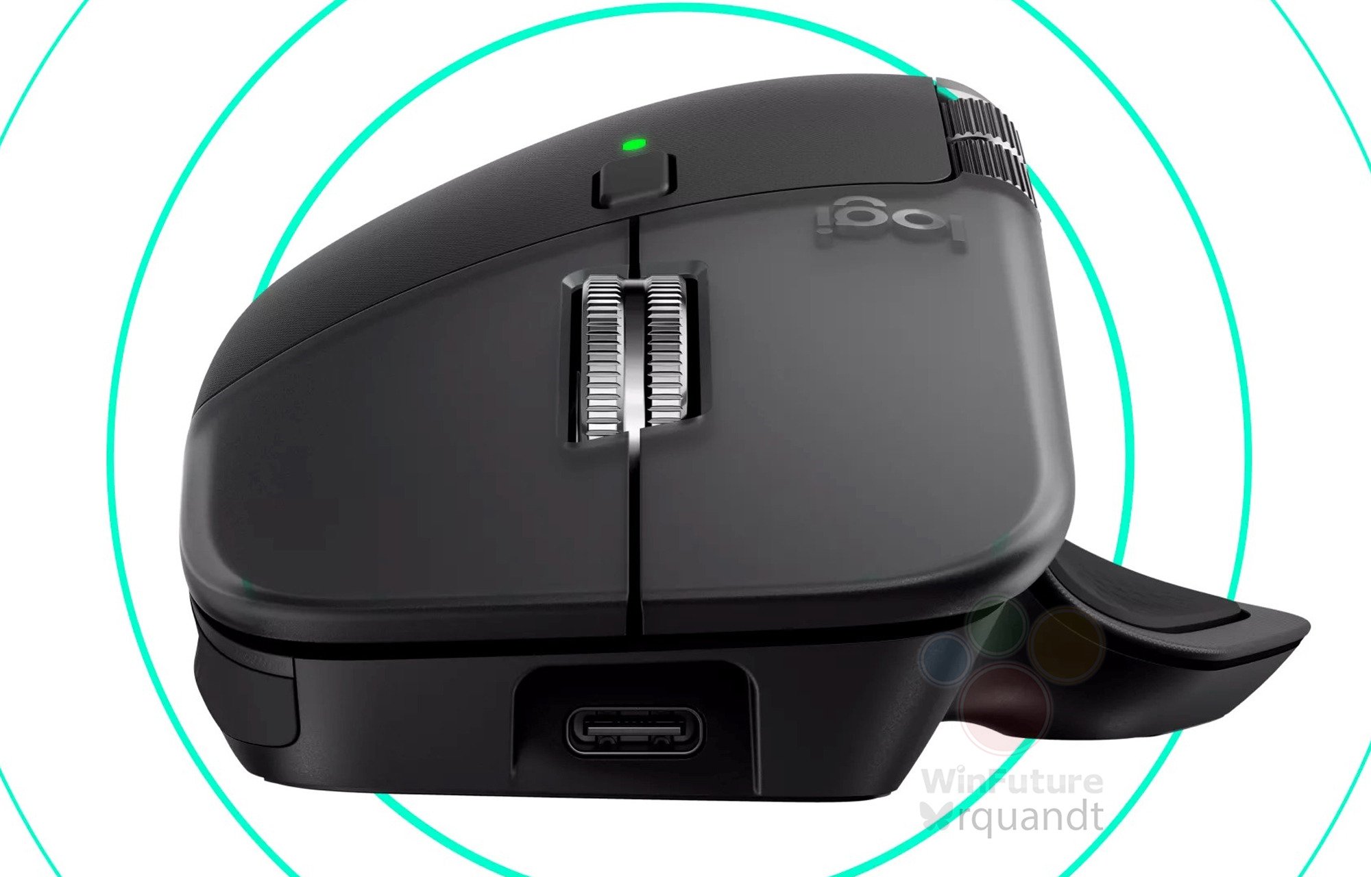 MX Master 4 mit DPI-Einstellungen MX Master 4 mit DPI-Einstellungen