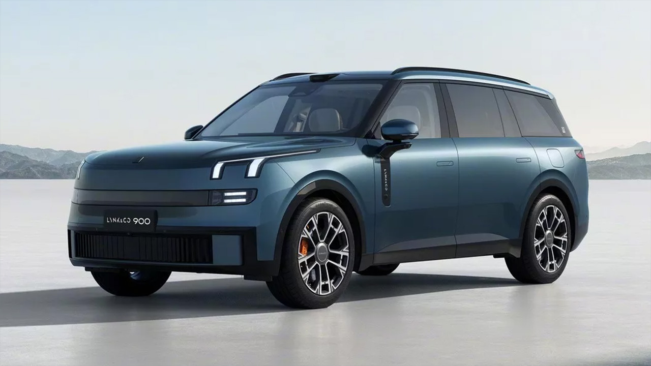 Rückansicht des Lynk Co 900