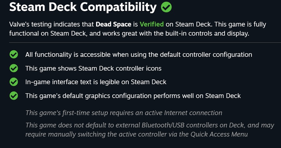 Ishimuras Albtraum in Ihren Händen: Das Dead Space-Remake ist jetzt vollständig für das Steam Deck Handheld angepasst-2 Ishimuras Albtraum in Ihren Händen: Das Dead Space-Remake ist jetzt vollständig für das Steam Deck Handheld angepasst-2