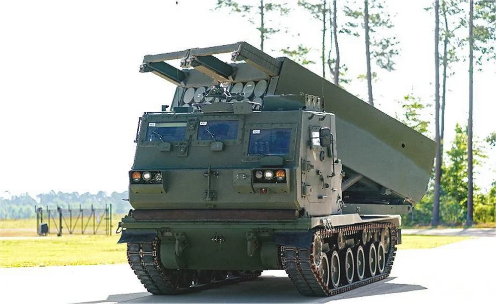 Modernisierter M270A2-Raketenwerfer Modernisierter M270A2-Raketenwerfer