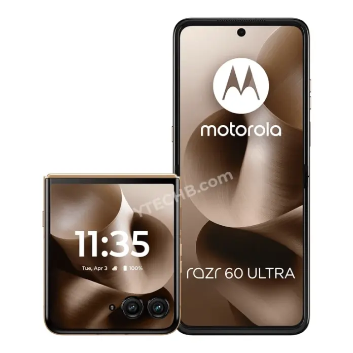Rendering des Motorola Razr 60 Ultra