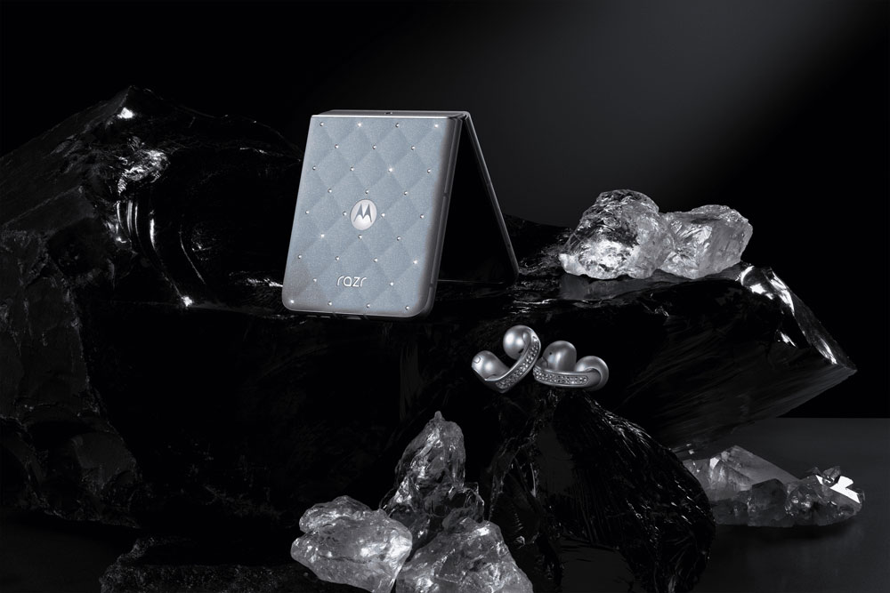 Motorola razr mit Swarovski-Kristallen Motorola razr mit Swarovski-Kristallen