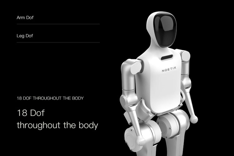 Der Noetix N2-Roboter beim Halbmarathon.