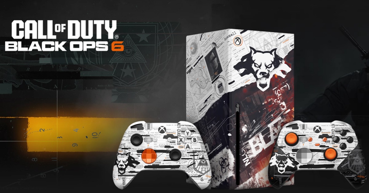 Microsoft bietet an, Ihre Xbox und Controller mit exklusiven Overlays im Stil von Call of Duty: Black Ops 6 zu verzieren Microsoft bietet an, Ihre Xbox und Controller mit exklusiven Overlays im Stil von Call of Duty: Black Ops 6 zu verzieren