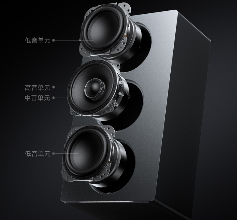 Interieur mit Xiaomi Sound 2 Max Lautsprecher