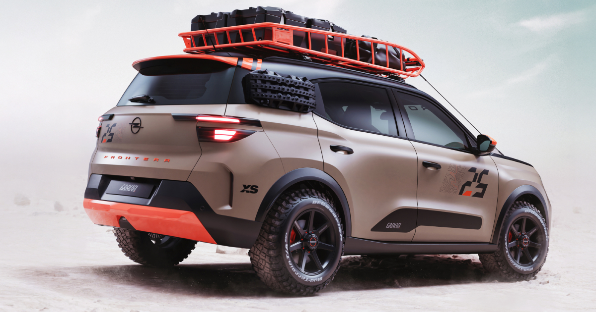 Opel Frontera Gravel - Außenansicht Opel Frontera Gravel - Außenansicht