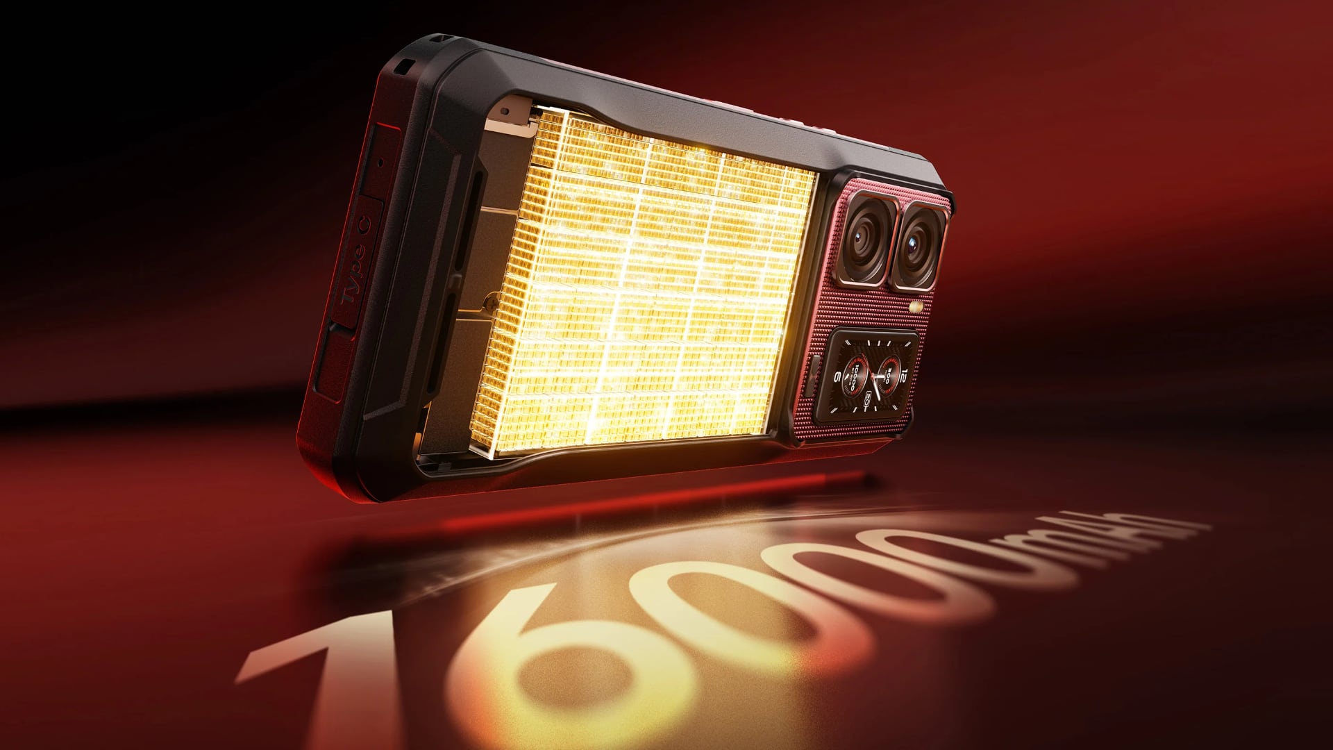 Bild des Oukitel WP300 mit Display