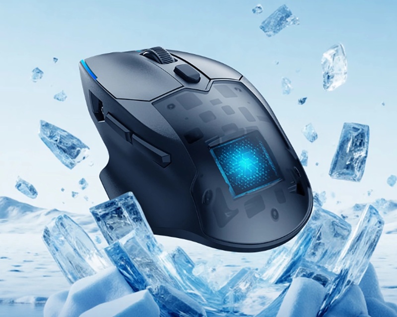 Black Shark Star Flash Gaming-Maus mit Temperaturregulierung