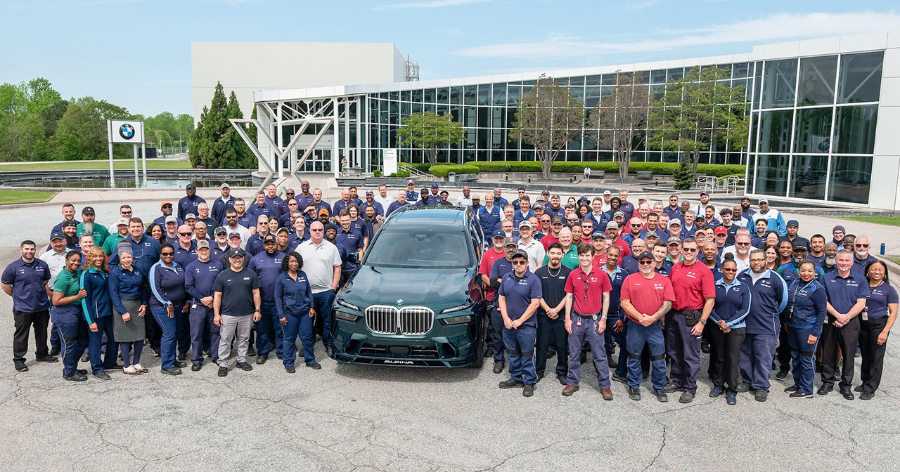 BMW Alpina XB7 BMW Alpina XB7 im BMW-Werk in Spartanburg, South Carolina