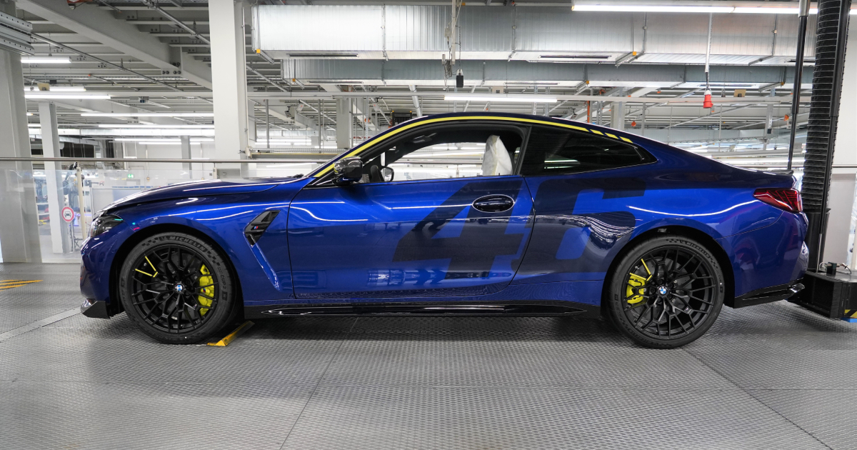 Innenraum des BMW M4 CS Edition VR46