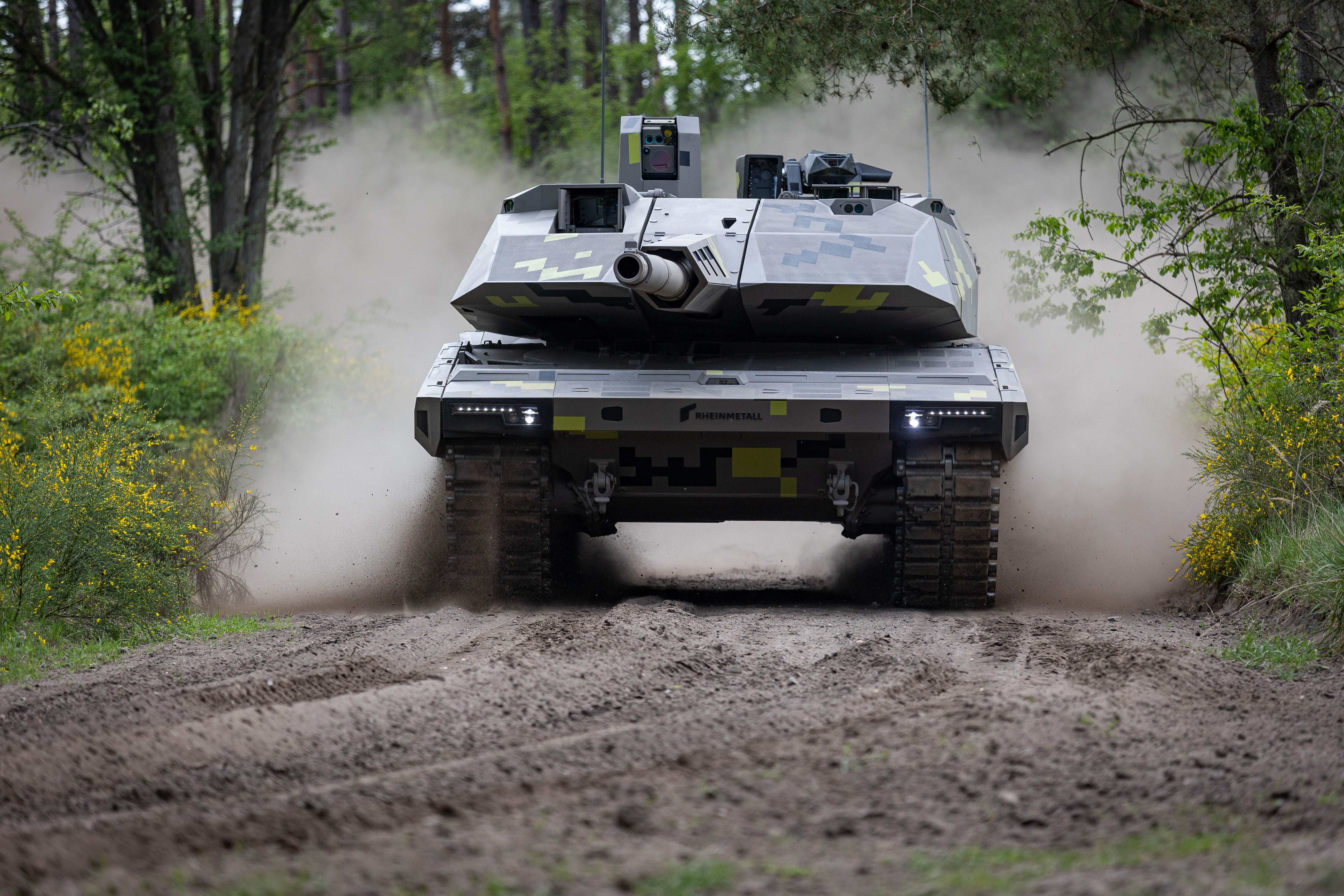 Rheinmetall-Panzer Panther KF51. Illustration: Rheinmetall