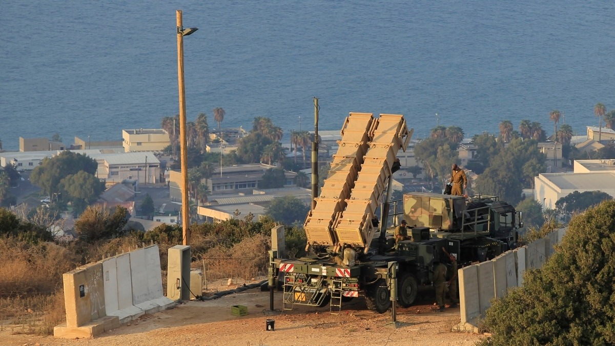 Die Abschussvorrichtung des Boden-Luft-Raketensystems Patriot PAC-2. Illustration: Israelische Luftwaffe