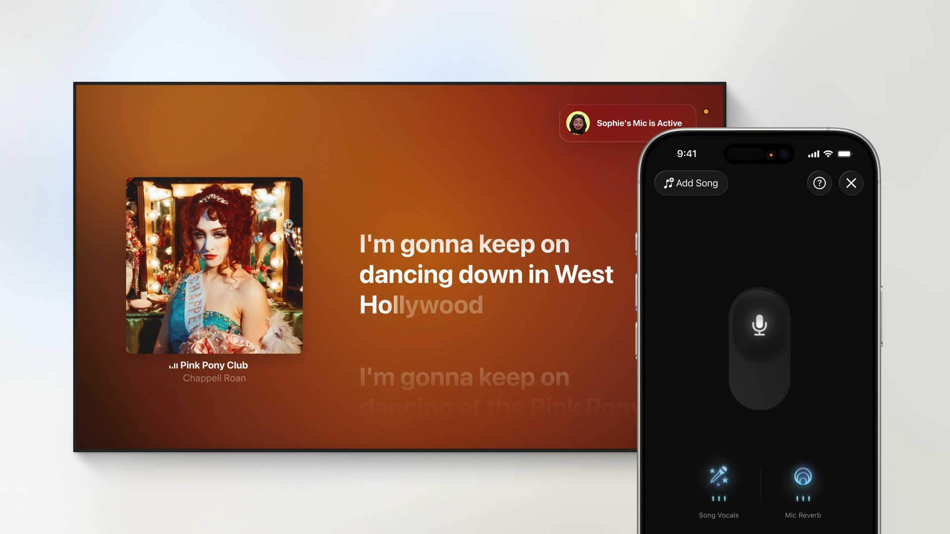 Apple Music Sing Apple Music Sing Illustration