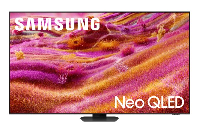 Vorderansicht des Samsung QN900F TV Vorderansicht des Samsung QN900F TV