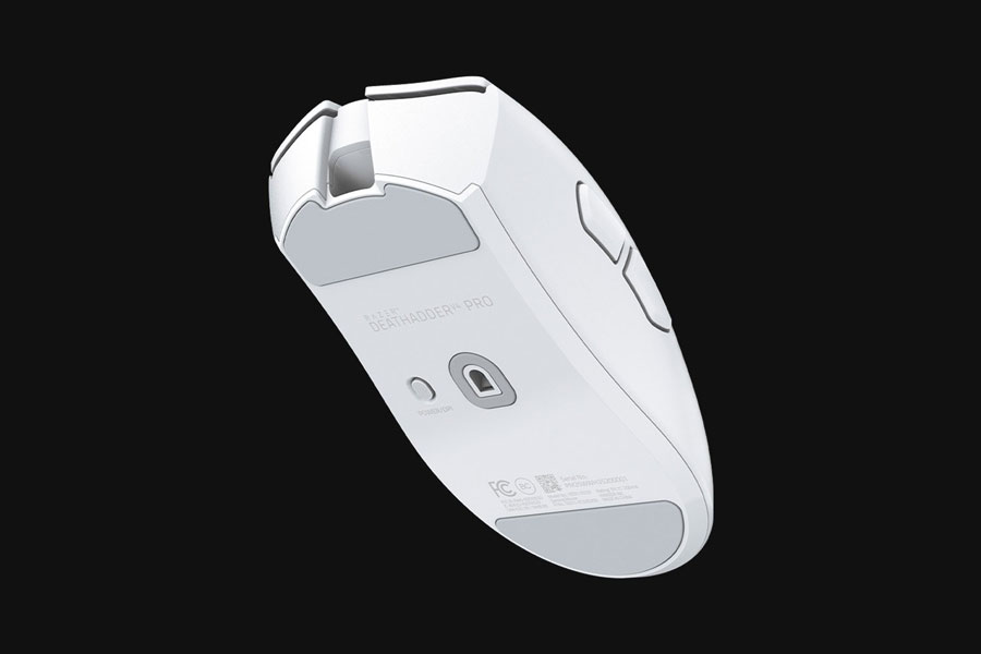 Detailansicht der Razer DeathAdder V4 Pro weiß