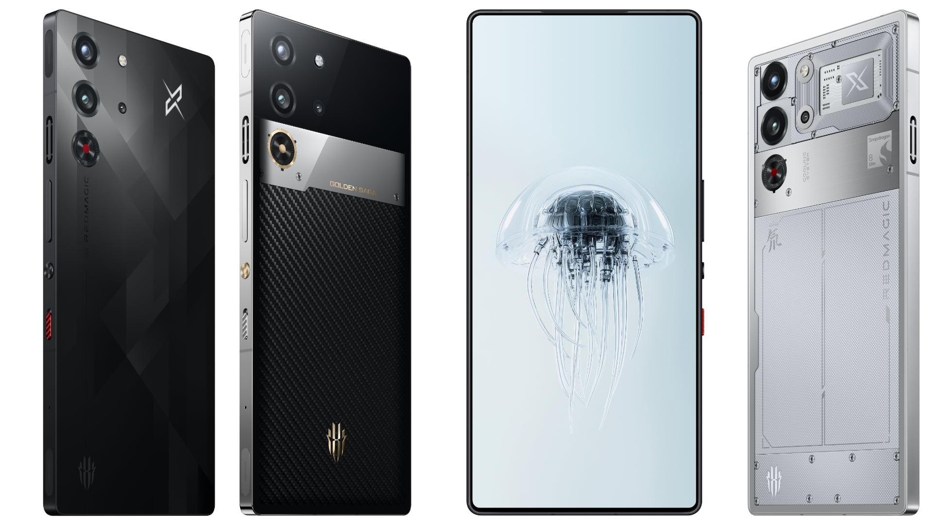 REDMAGIC 10 Pro in verschiedenen Farben REDMAGIC 10 Pro in verschiedenen Farben