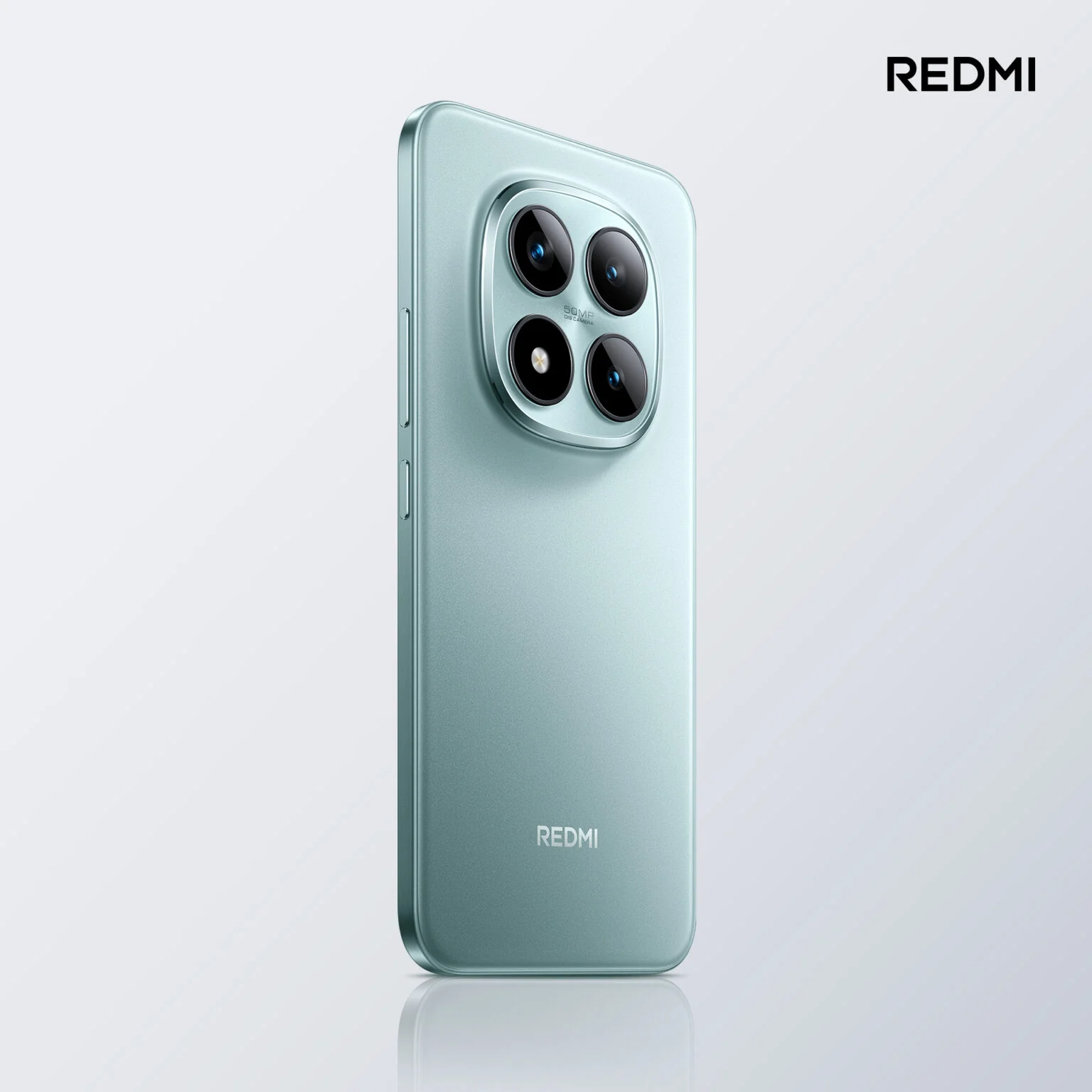 Redmi Note 15 Pro Rückseite aus dem Winkel